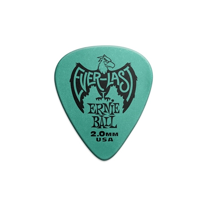 ERNIE BALL P09196 Evarlast  Yeşil/Mavi 2.0 mm 12'li Paket Pena